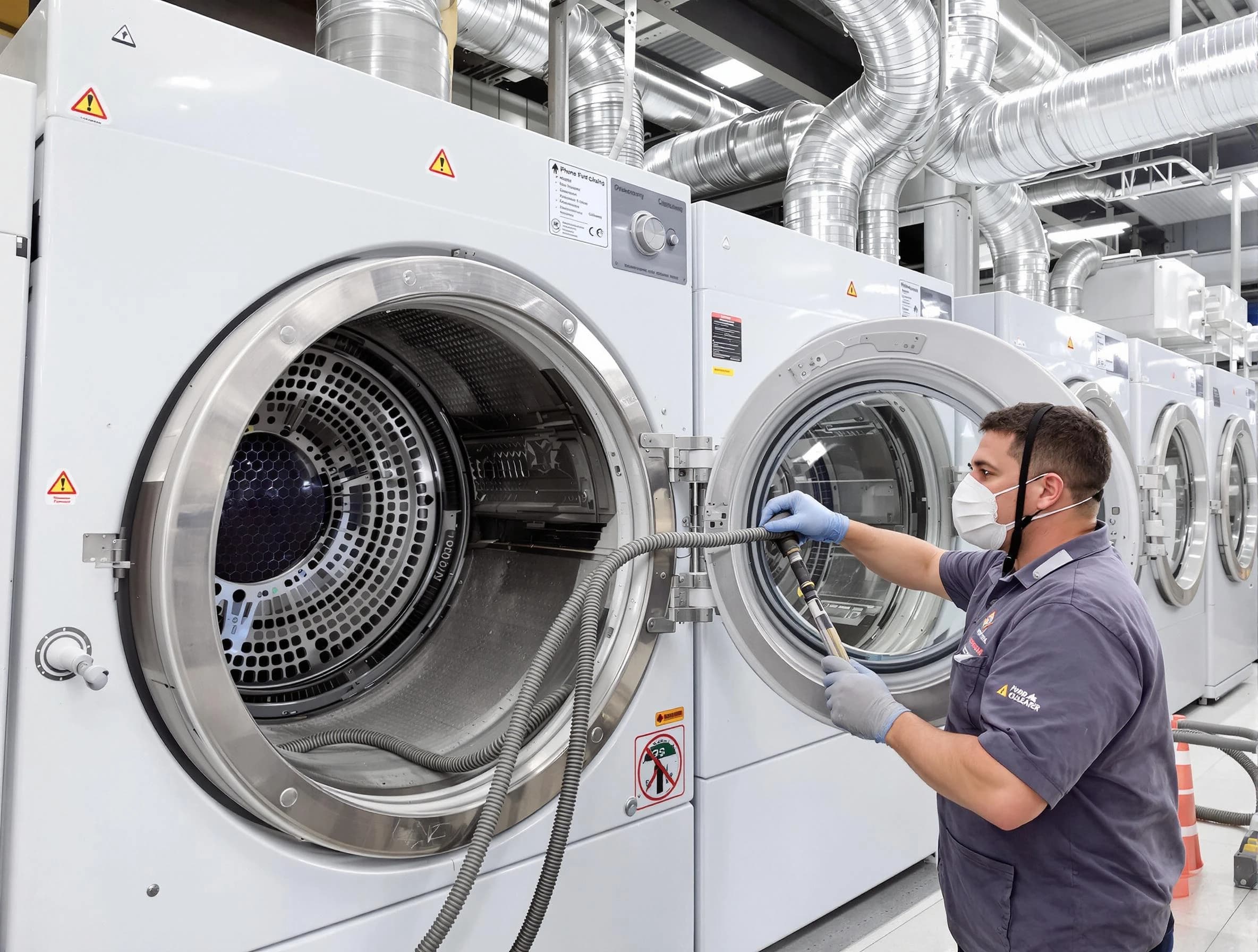 Industrial-grade dryer vent cleaning by Moon Dryer Vent Cleaning in Moon