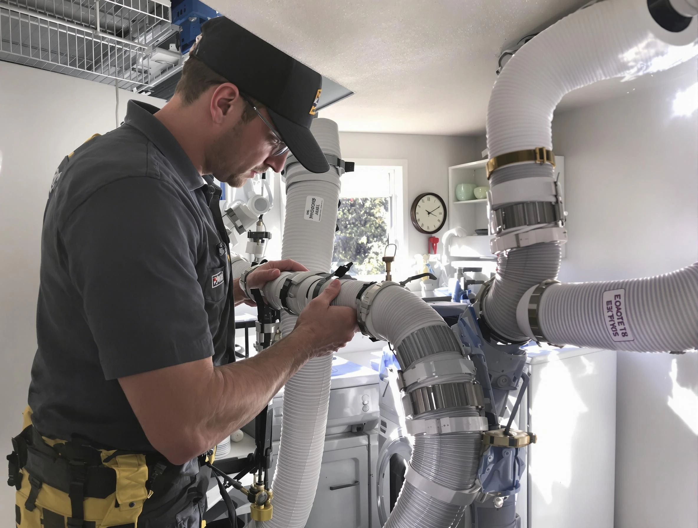 Dryer Vent Hose Installation in Moon