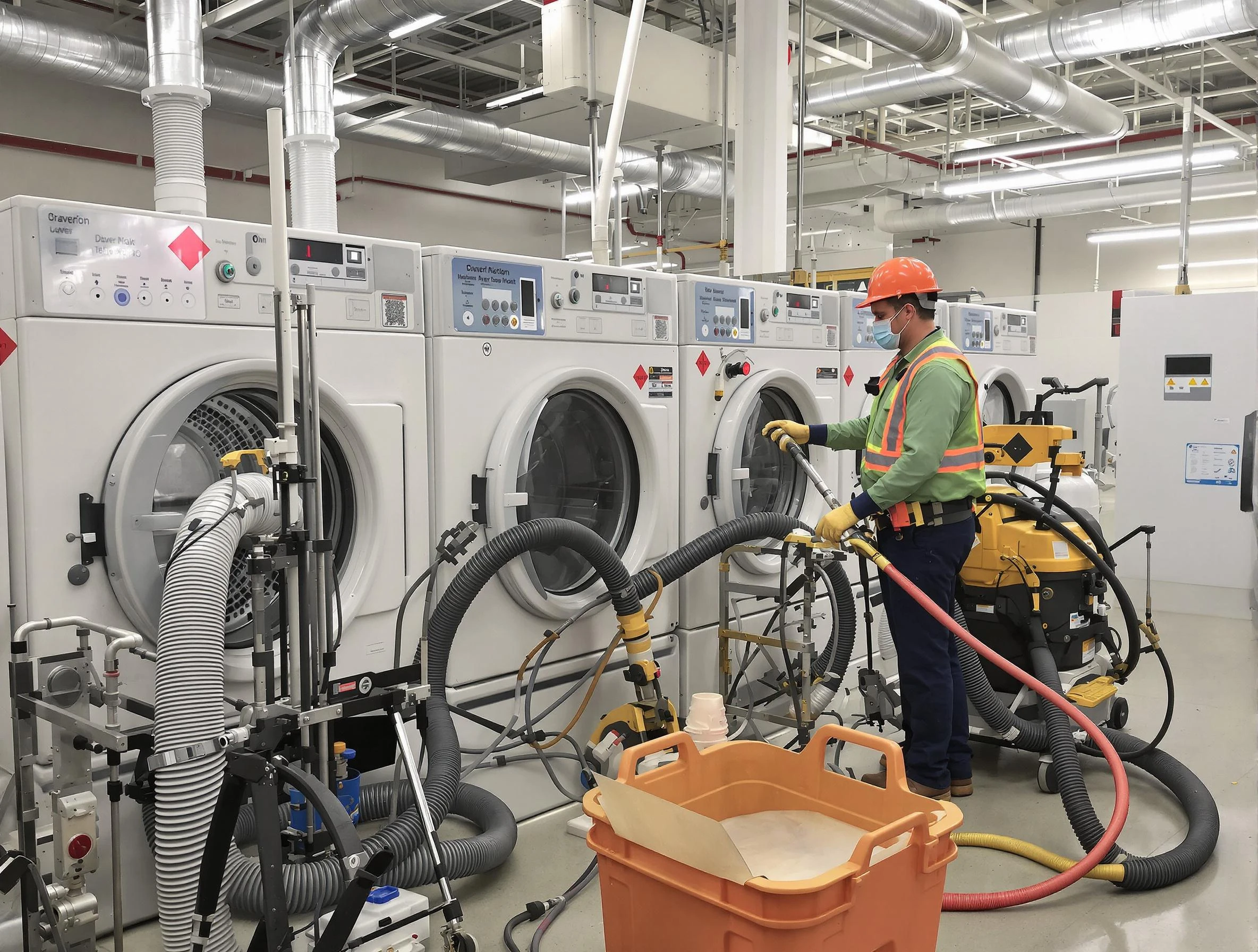 Commercial-grade dryer vent cleaning by Moon Dryer Vent Cleaning in Moon