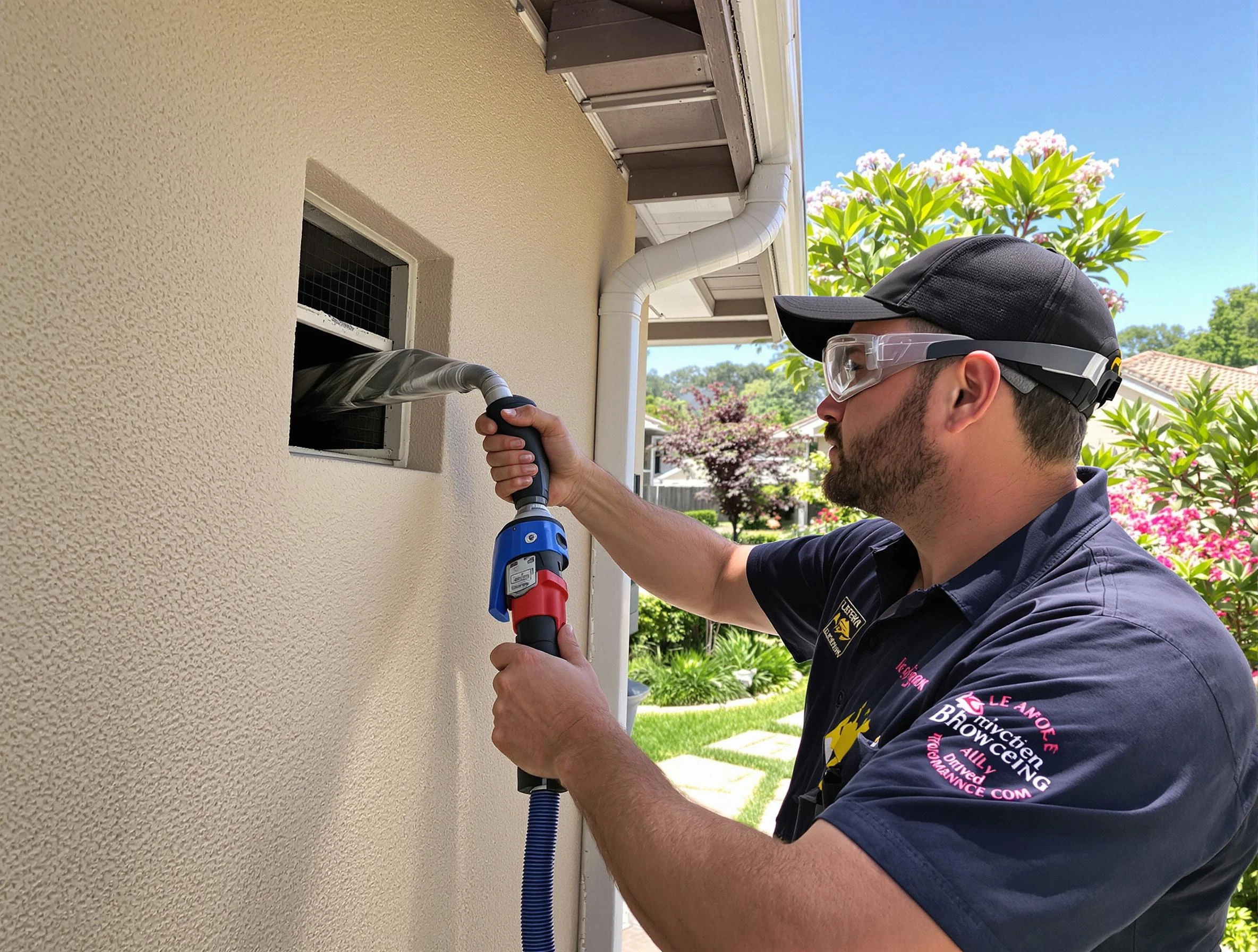 Professional dryer vent cleaning by Moon Dryer Vent Cleaning in Moon