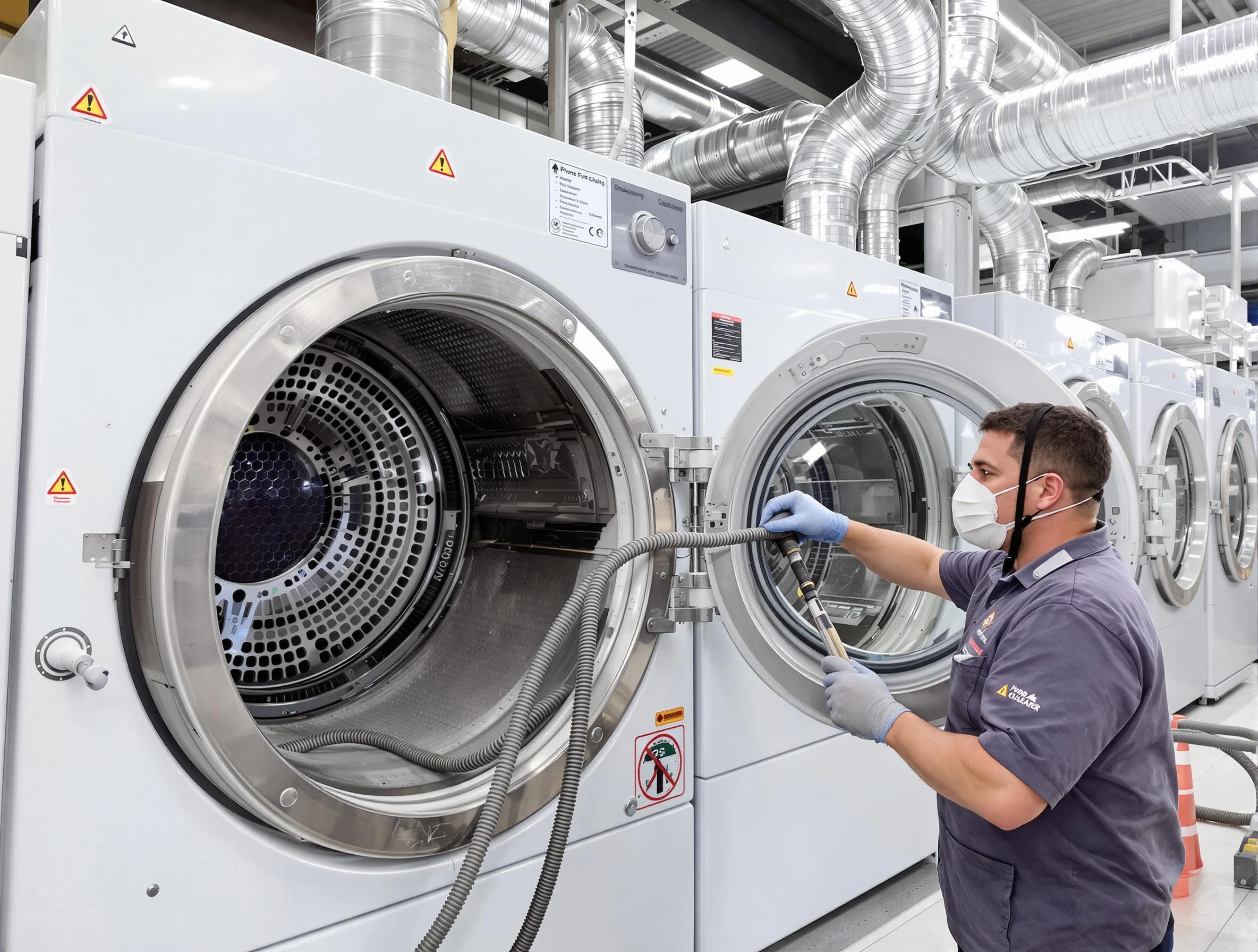 Industrial-grade dryer vent cleaning by Moon Dryer Vent Cleaning in Moon